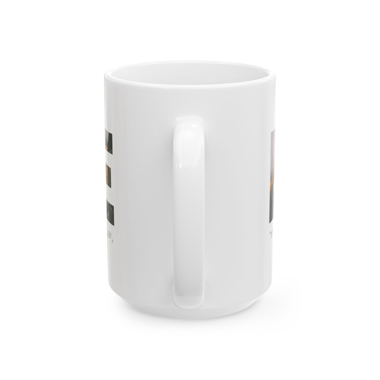 Inspire Mug - 'Be Yourself' Floral Photo Ceramic Coffee Cup (11oz/15oz)