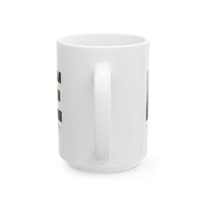 Inspire Mug - 'Be Yourself' Floral Photo Ceramic Coffee Cup (11oz/15oz)