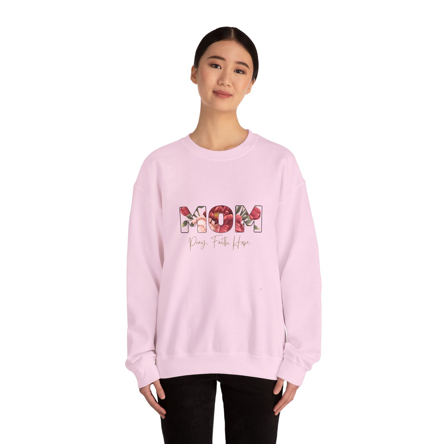 Floral MOM Sweatshirt | Cute Mother’s Day Crewneck | Aesthetic Mom Gift Sweater
