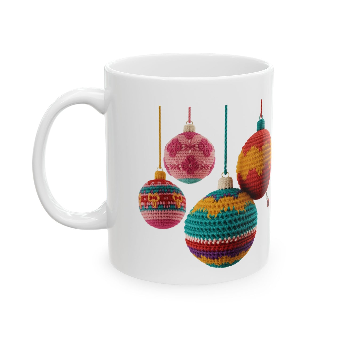 Christmas Ornament Ceramic Mug — 'Believe in the Magic of Christmas' Mug Gift