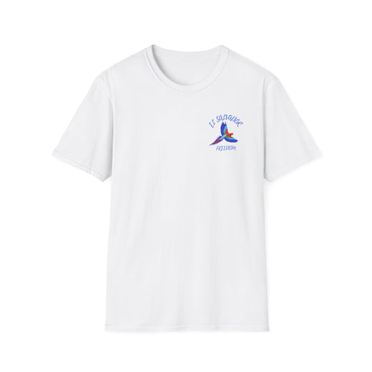 El Salvador Vintage Graphic Unisex T-Shirt | Softstyle Summer Tee for Travel & Casual Wear