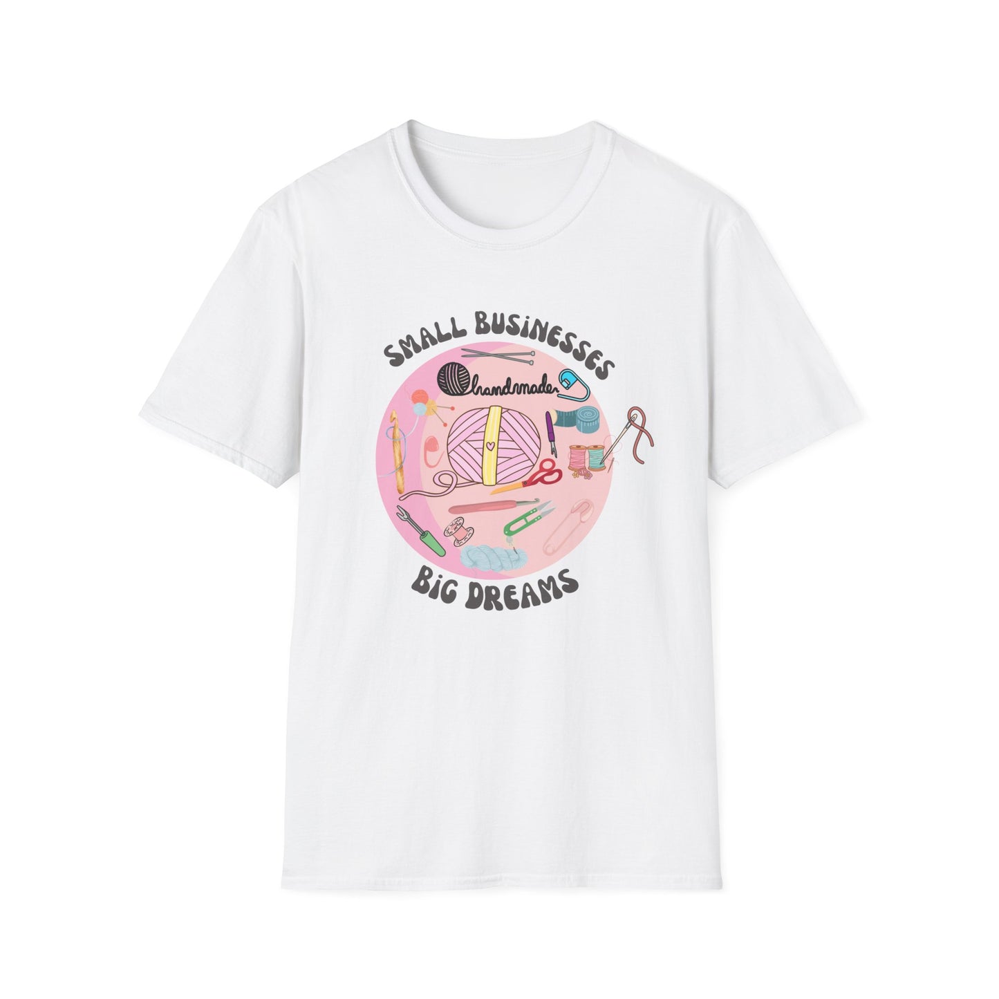 Support Small Businesses Graphic Tee – Unisex Soft style T-Shirt, Ethically Made, Casual Summer Wear