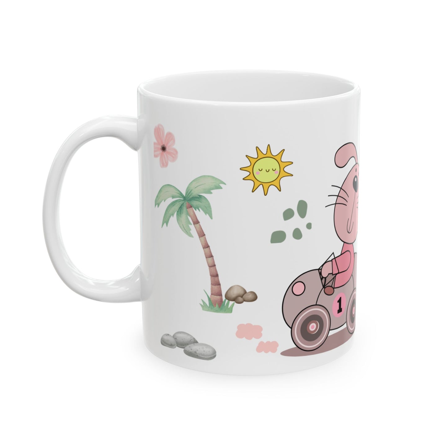 Cute Bunny Ceramic Mug – Adorable Gift for Kids, Tea Lovers & Cozy Moments