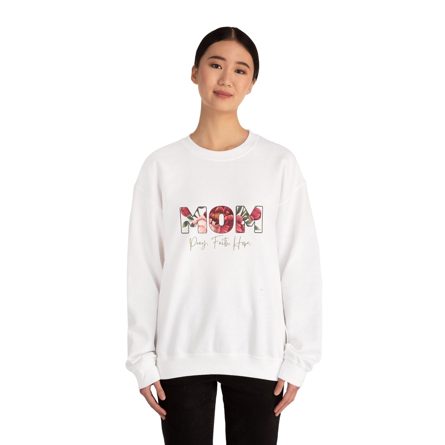 Floral MOM Sweatshirt | Cute Mother’s Day Crewneck | Aesthetic Mom Gift Sweater