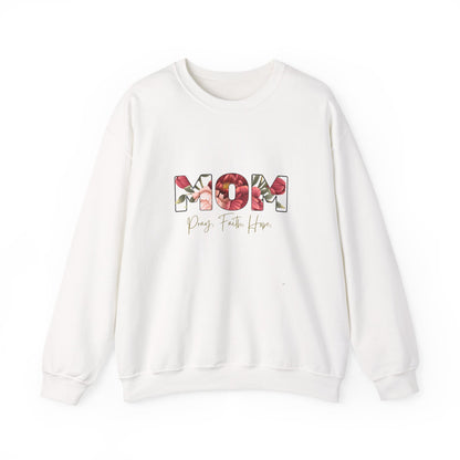 Floral MOM Sweatshirt | Cute Mother’s Day Crewneck | Aesthetic Mom Gift Sweater