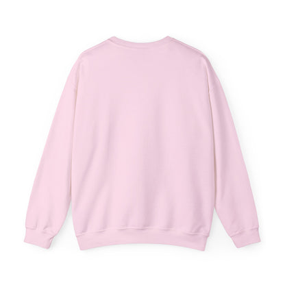 Cute Bear with Apple Crewneck Sweatshirt — "A Sweet Little Snack" Graphic