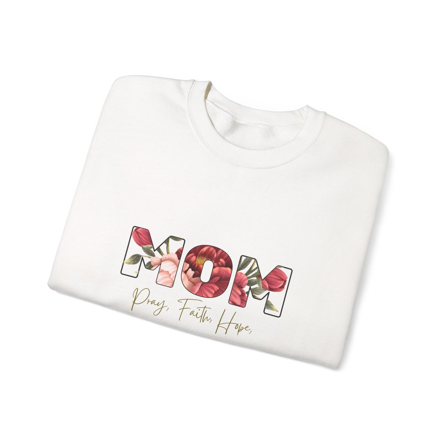 Floral MOM Sweatshirt | Cute Mother’s Day Crewneck | Aesthetic Mom Gift Sweater