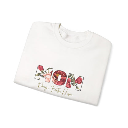 Floral MOM Sweatshirt | Cute Mother’s Day Crewneck | Aesthetic Mom Gift Sweater