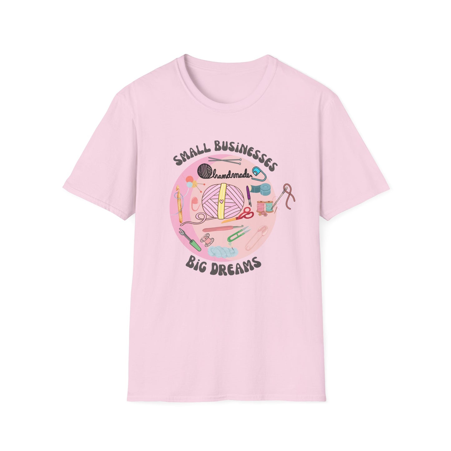 Support Small Businesses Graphic Tee – Unisex Soft style T-Shirt, Ethically Made, Casual Summer Wear