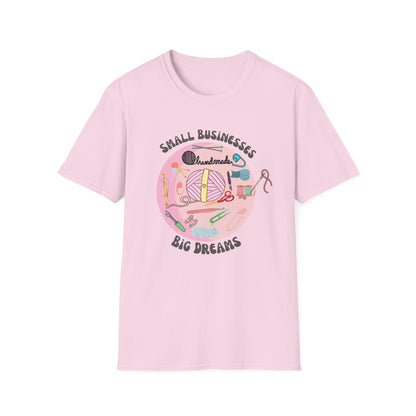 Support Small Businesses Graphic Tee – Unisex Soft style T-Shirt, Ethically Made, Casual Summer Wear