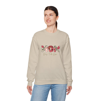 Floral MOM Sweatshirt | Cute Mother’s Day Crewneck | Aesthetic Mom Gift Sweater