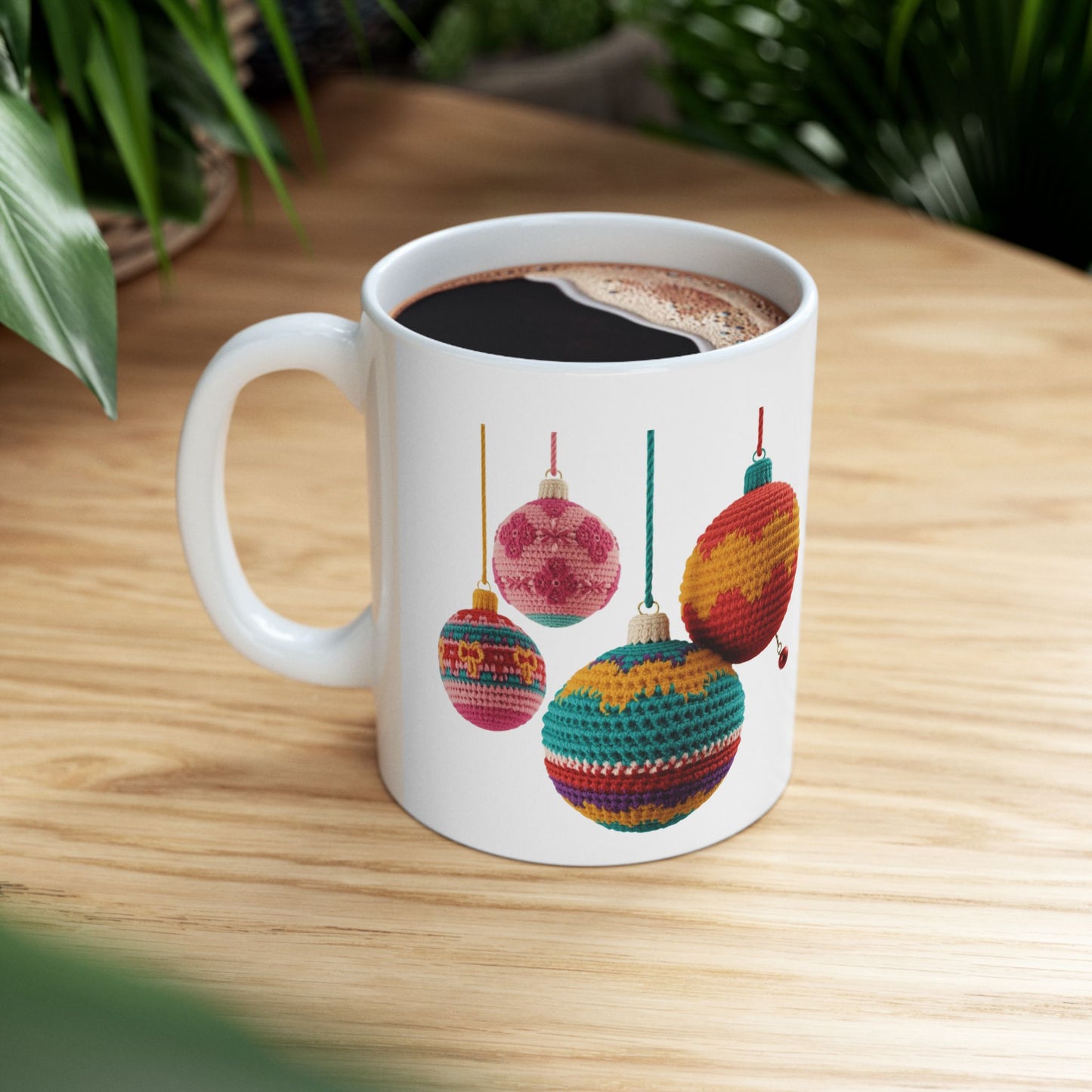 Christmas Ornament Ceramic Mug — 'Believe in the Magic of Christmas' Mug Gift