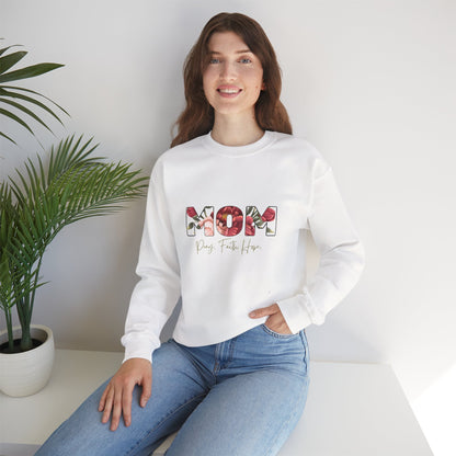 Floral MOM Sweatshirt | Cute Mother’s Day Crewneck | Aesthetic Mom Gift Sweater