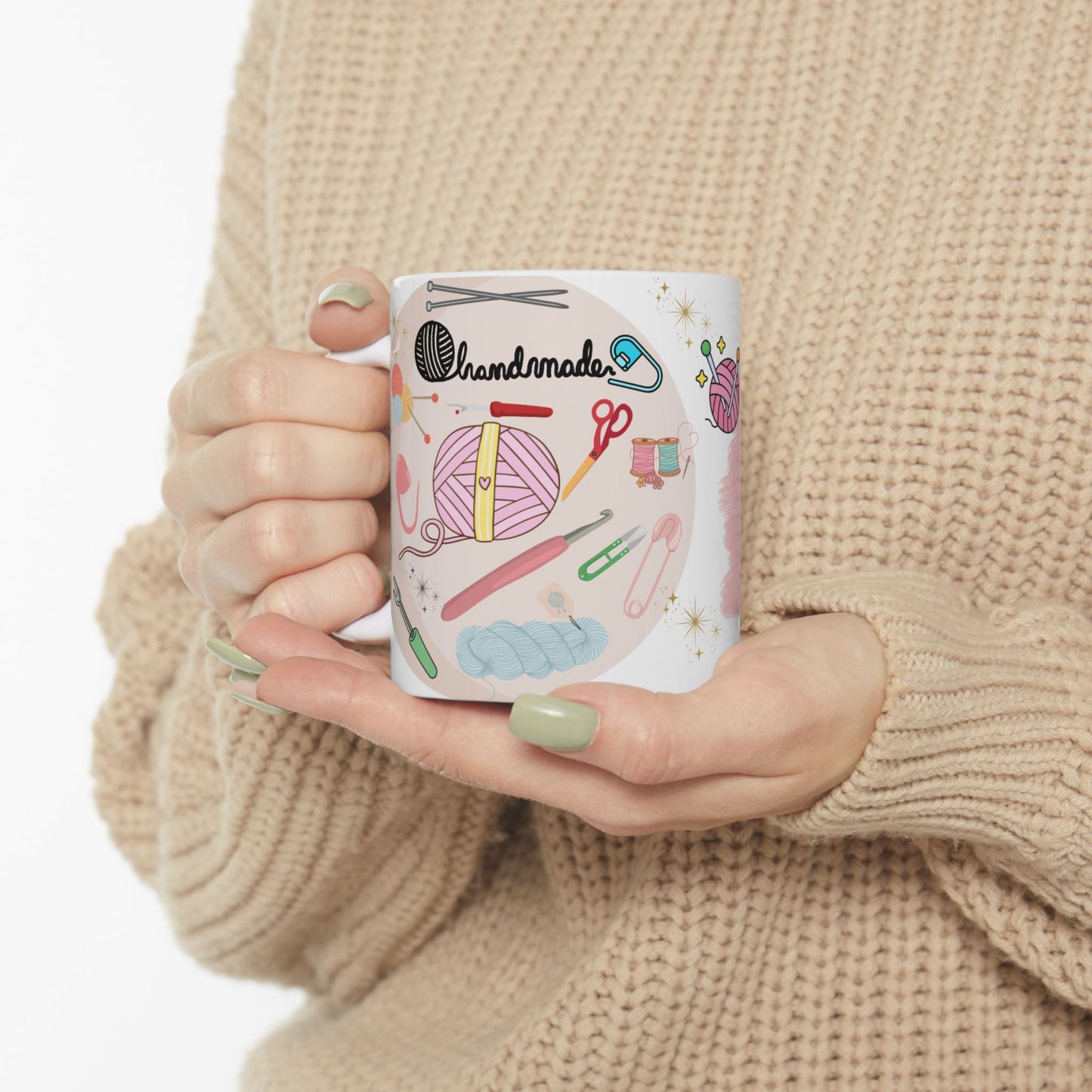 Learning Positive Words Ceramic Mug – Gift for Kids & Coffee Lovers