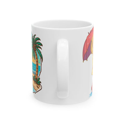 Be Happy Ceramic Mug – Uplifting Gift for Kids & Tea Lovers