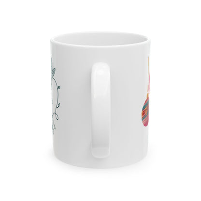 Christmas Ornament Ceramic Mug — 'Believe in the Magic of Christmas' Mug Gift