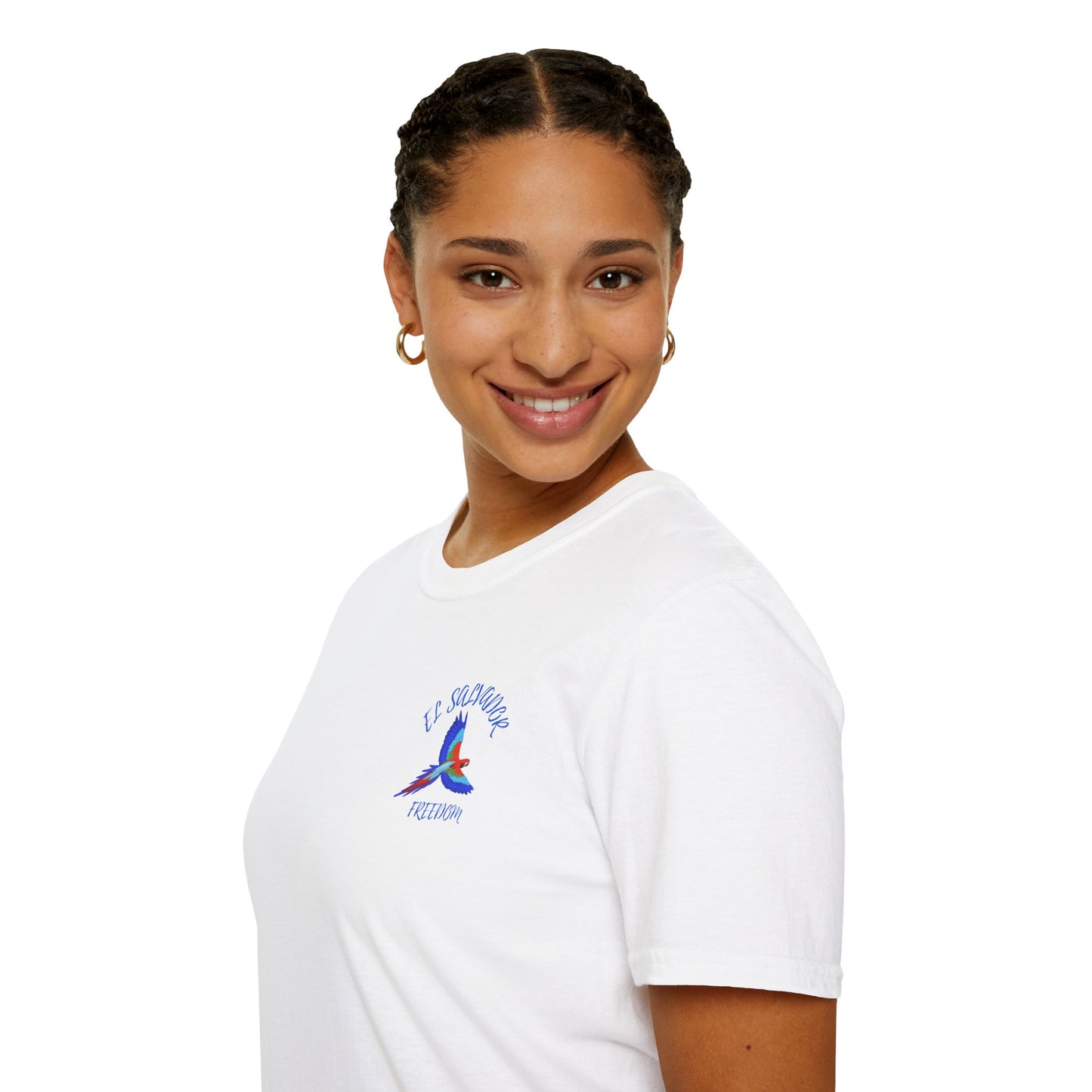 El Salvador Vintage Graphic Unisex T-Shirt | Softstyle Summer Tee for Travel & Casual Wear