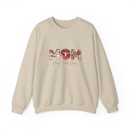 Floral MOM Sweatshirt | Cute Mother’s Day Crewneck | Aesthetic Mom Gift Sweater