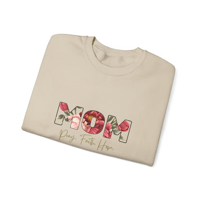 Floral MOM Sweatshirt | Cute Mother’s Day Crewneck | Aesthetic Mom Gift Sweater