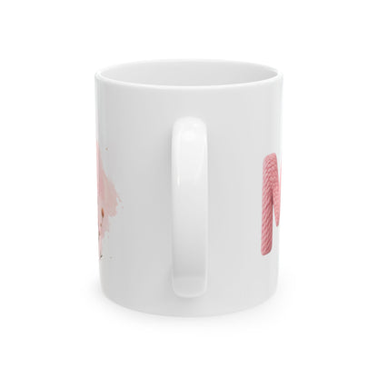 Mom Floral Knit-Style Ceramic Mug — Mother’s Day Coffee Cup (11oz, 15oz)